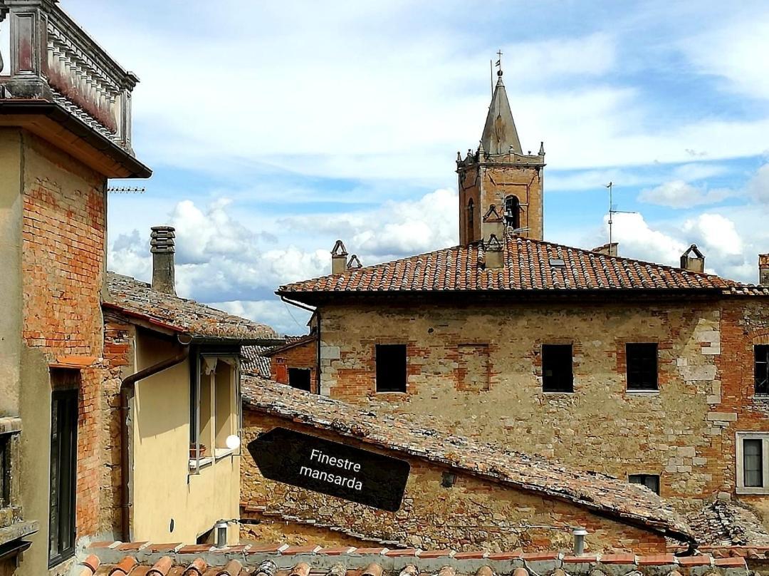 Mansarda Con Solarium Panoramico Su Centro Storico Di Sarteano Vicino Alle Famose Terme Della Val D'Orcia Lejlighed Eksteriør billede